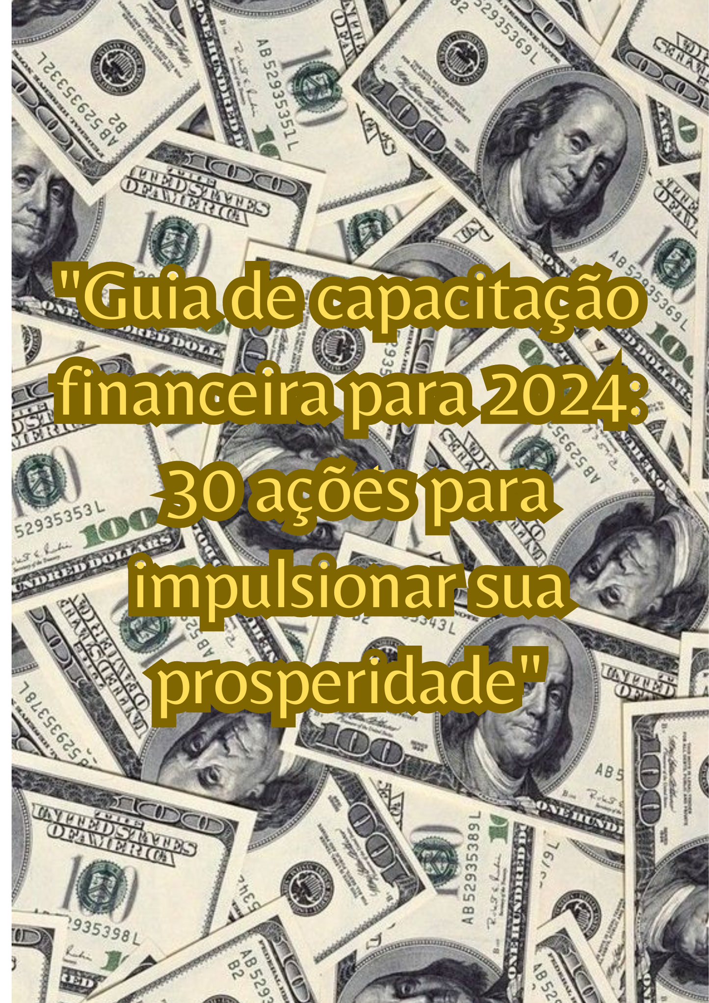 texto- PLR- pdf-"Guia de capacitação financeira para 2024:  30 ações para impulsionar sua prosperidade" -ebook